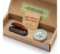 Captain Fawcett's Captain Fawcett Ylang-Ylang Moustache Wax + Flip Moustache Comb