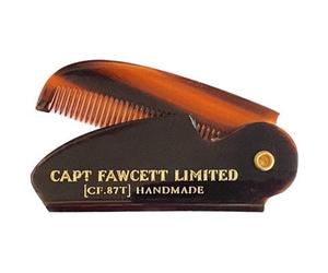 Captain Fawcett's Folding Pocket Moustache Comb