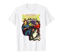 Captain Future Vintage Sci-Fi Pulp Art Value Graphic T-Shirt, Men, White, S