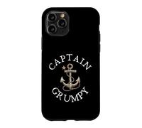 Captain Grumpy Boat Sailing Boating Vintage Anchor Funny Case for iPhone 11 Pro