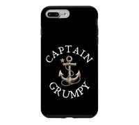 Captain Grumpy Boat Sailing Boating Vintage Anchor Funny Case for iPhone 7 Plus/8 Plus