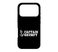 Captain Grumpy Sailing Boating Vintage Boat Anchor Funny Case for iPhone 17 Pro