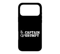 Captain Grumpy Sailing Boating Vintage Boat Anchor Funny Case for iPhone 17 Pro Max