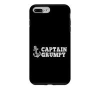 Captain Grumpy Sailing Boating Vintage Boat Anchor Funny Case for iPhone 7 Plus/8 Plus