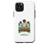 Captain Gulls The Pier Patrol Seagull Ocean Sunset Dock Case for iPhone 11 Pro