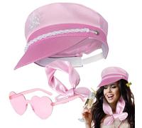 Captain Hat-Party Matriculation Costume Cap, Yacht Captain Hat | White Skipper Hat for Adults, Boat Captain Costume, Boat Captain Costume, Nautical Subjects Party Accessories, Captain Cosplay, Sail