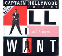 CAPTAIN HOLLYWOOD PROJECT - All I want 2-track CARD SLEEVE 1) All I want (single video mix) 2) All I want (Positive vibe mix) CDSINGLE