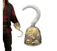 Captain Hook Blow-Molded Stage Performance Dress Up Props