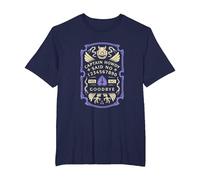 Captain Howdy - Exorcist Spirt Board - Pazuzu - Occult T-Shirt, Men's Big and Tall, Navy Blue, 6X Tall