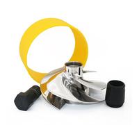 CAPTAIN Impeller Kit Replace for Solas SR-12/20, fit Sea-Doo RXP-X/RXT-X/GTX Limited 300, GTR/GTX/RXT/GTR-X/Wake PRO 230, Jet Ski 155.5mm Impeller with Wear Ring, Wrench and Seal