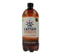 Captain Kombucha Organic Ginger& Lemon 1L