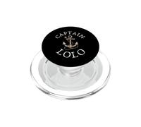 Captain Lolo Boat Sailing Boating Vintage Anchor Funny PopSockets PopGrip for MagSafe