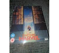Captain Marvel 3D + 2D Blu-Ray UK Limited Edition Sold-Out Steelbook New &Sealed