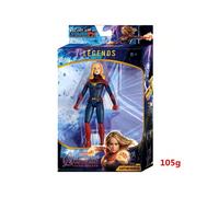 (Captain Marvel) 6.5-inch action figure model Avengers Justice League non-luminous children's toy model