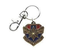Captain Marvel Captain Marvel Logo Keyring Pendant Multicolour