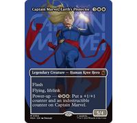 Captain Marvel, Earth's Protector (Logo Art Foil) | Marvel Super Heroes