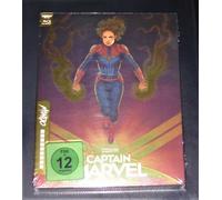 Captain Marvel Limited Mondo Steelbook 4K Blu Ray + Blu Ray New & OVP