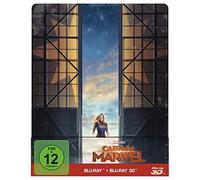 Captain Marvel - Steelbook (+ Blu-ray 2D) [2019] [Region A & B & C]
