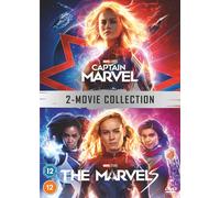 Captain Marvel/The Marvels: 2-movie Collection (DVD) Brie Larson Lee Pace