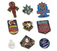 Captain Marvel Zavvi Exclusive Limited Pin Set