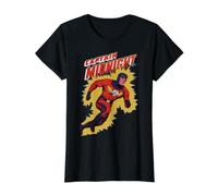 Captain Midnight Vintage Sci-Fi Value Graphic T-Shirt, Women, Black, S
