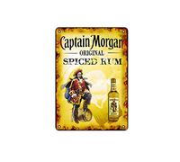 CAPTAIN MORGAN ORIGINAL SPICED RUM Tin Metal Sign Vintage Wall tin Plaque Poster Café Bar Beer series Size:20x30cm（11x7in）