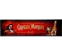 Captain Morgan Wetstop Bar Runner - Official Branded Captain Morgan Rum Rubber Bar Mat for Pubs and Home Bars