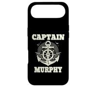 Captain Murphy Anchor and Ship Wheel Nautical Graphic Design Case for iPhone Air