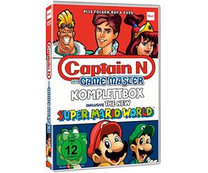 Captain N: The Game Master + The New Super Mario World Series - Complete Box - Animation Series for the First Time for the Cinema Film in Collector's Box - With Well-known Video Game Characters [6