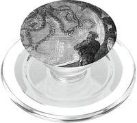 Captain Nemo Observing the Giant Squid PopSockets PopGrip for MagSafe