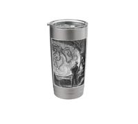 Captain Nemo Watching The Giant Squid Stainless Steel Insulated Tumbler