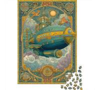 Captain Nemo's Submarine 1000 Piece Jigsaw Puzzles for Adults Tarot Card Jigsaw Puzzle for Adults Fantasy & Mythology Educational Games Challenging Therapeutic Fun Multi Colour 1000pcs (75x50cm)
