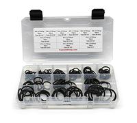 Captain O-Ring LLC Captain O-Ring 160 Piece Boss Hydraulic Dupont Viton 90 Sae 900 O-Ring Kit (160Pc: 904, 905, 906, 907, 908, 909, 910, 911, 912, 913, 914, 916 Viton Orings In Plastic Divider Case)