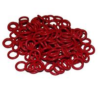 Captain O-Ring LLC Oring Keyboard Switch Dampeners/Sound Reducers Red [40A-L 0.2Mm] Reduction (135 Pcs W/Screen Cloth)