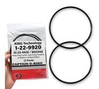 Captain O-Ring - Replacement 01-22-9920/01-22-9926 / W02068 O-Rings for King Frog Cycler, Sani-King Feeders, and Waterco Valves/Filters (2 Pack)