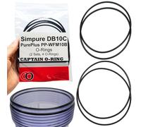 Captain O-Ring - Replacement O-Rings for Simpure DB10C Filter Housing (2 Sets, 4 O-Rings)