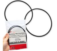 Captain O-Ring Replacement P61733 / P6025 O-Rings for Select Bestway Flowclear Filter Pumps (2 Pack, P61733ASS18 / P6025ASS16)