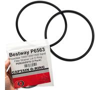 Captain O-Ring - Replacement P6563 O-Ring for Bestway Flowclear 1000/1200/1500 Sand Filter Strainer Lid (Pack of 2)