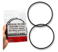Captain O-Ring - Replacement PL1589 / AC81892 Pump Housing O-Rings for Pureline Blue Torrent, Splash, Blue Wave, and More (2 Pack)