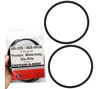 Captain O-Ring - Replacement U9-229 805-0436 O-218 Trap Cover O-Rings for Pentair Sta-Rite Waterway Pool Pumps (2 Pack)