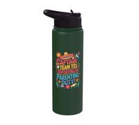 Captain of Team Yes Reporting for Duty Stainless Steel Insulated Water Bottle
