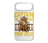 Captain Of The Poop Deck Funny Pirate Nautical Humor Case for iPhone Air