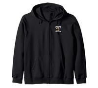 Captain of the Quack Cruise Ducks Keep Hide You Decide Fun Zip Hoodie
