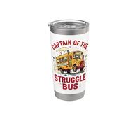 Captain of The Struggle Bus Stainless Steel Insulated Tumbler