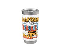 Captain of The Struggle Bus Stainless Steel Insulated Tumbler