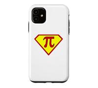 Captain Pi Superhero Symbol Cool Math Super Hero Case for iPhone 11