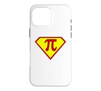 Captain Pi Superhero Symbol Cool Math Super Hero Case for iPhone 16 Pro Max