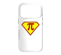 Captain Pi Superhero Symbol Cool Math Super Hero Case for iPhone 17 Pro