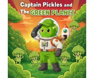 Captain Pickles and the Green Planet: A Screen-Free Learning Adventure for Toddlers & Kids Ages 2-8 | Learn the Color Green, Build Early Reading ... (Captain Pickles: Mission Color Series)