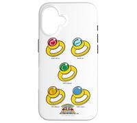 Captain Planet Rings of Power Case for iPhone 16